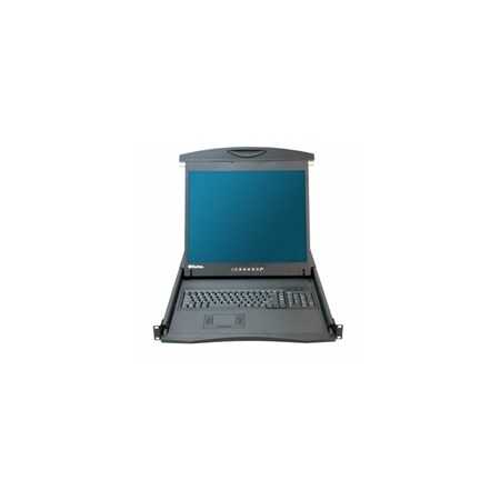 Raritan INDUSTRIAL KVM DRAWER, 17" LCD, PANEL, KEYBOARD, LED BACKLIT, 1U T1700-LED